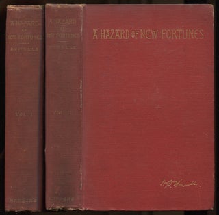 Item #539035 A Hazard of New Fortunes: A Novel: In Two Volumes. William Dean HOWELLS