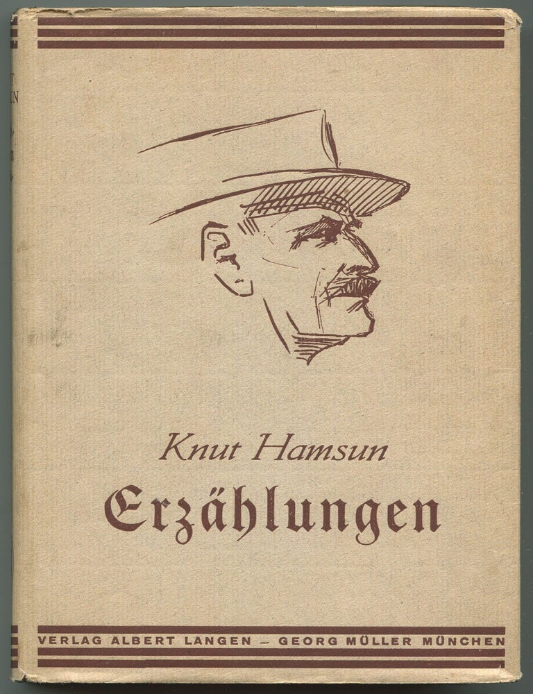 Item #539091 Erz&auml;hlungen. Knut HAMSUN.