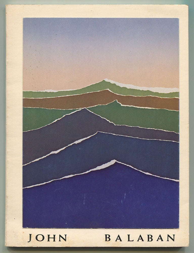 Item #539121 Blue Mountain. John BALABAN.