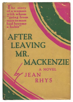Item #539345 After Leaving Mr. Mackenzie. Jean RHYS