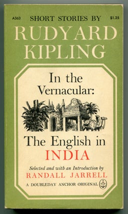 Item #539390 In the Vernacular: The English in India. Rudyard KIPLING