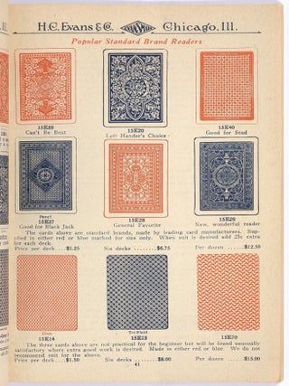 [Trade Catalog]: 1929 Gambling