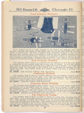 [Trade Catalog]: 1929 Gambling