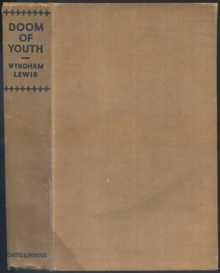 Doom of Youth. Wyndham LEWIS.