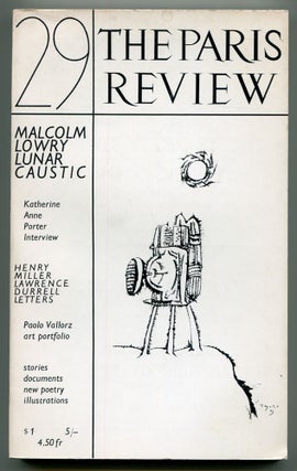 Item #539796 The Paris Review: Number 29, Winter / Spring 1963. George PLIMPTON, Katherine Anne...