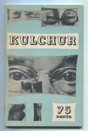 Item #540303 Kulchur - Spring, 1960. Paul BOWLES, Charles Olson, Allen Ginsberg, Diane di Prima,...