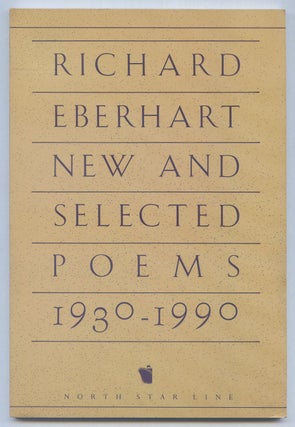 Item #540473 New and Selected Poems. Richard EBERHART