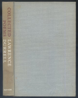 Item #540480 Collected Poems. Lawrence DURRELL