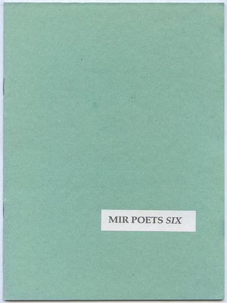 Significant Wreckage [published as] Mir Poets Six. Iain SINCLAIR.