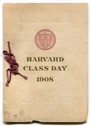 Item #540750 Harvard Class Day 1908