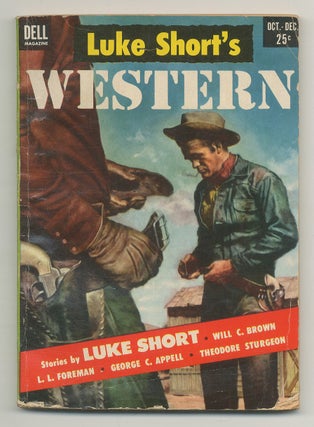 Item #540952 Luke Short's Western–No. 2 October-December 1954. Short LUKE, Theodore Sturgeon,...