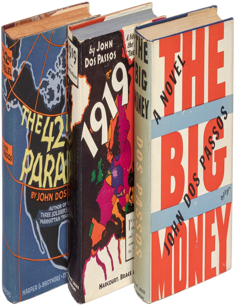Item #541014 U.S.A. Trilogy: The 42nd Parallel, 1919, The Big Money. John DOS PASSOS.