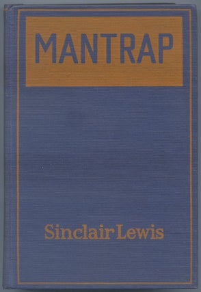Item #541031 Mantrap. Sinclair LEWIS