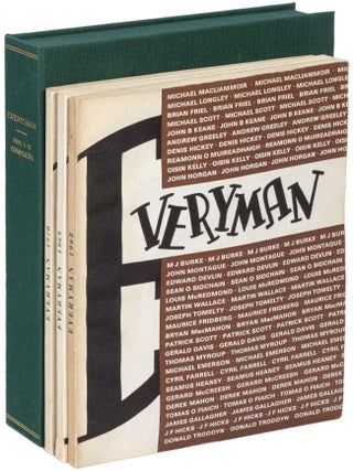 Everyman: An Annual Religio-Cultural Review - Numbers 1-3, 1968-1970. Seamus HEANEY.