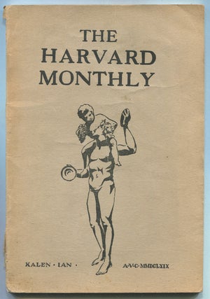 Item #541245 The Harvard Monthly – Vol. LXI, No. 4, January 1916. E. E. CUMMINGS, F. D....