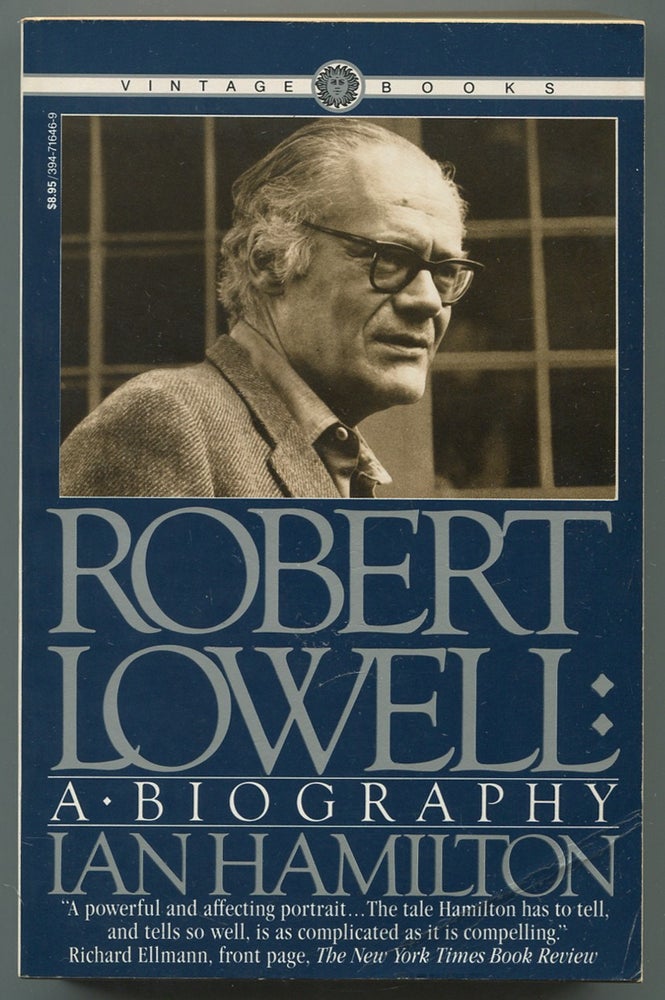 Item #541322 Robert Lowell: A Biography. Ian HAMILTON.