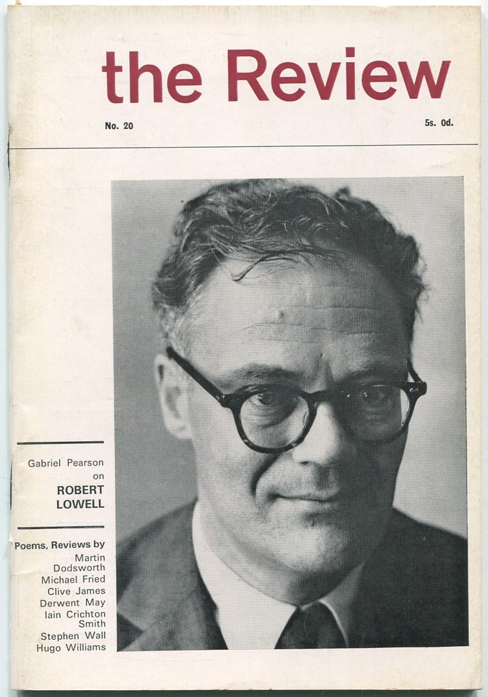 Item #541445 The Review: A Magazine of Poetry and Criticism – Number 20, March, 1969. Robert LOWELL, Ian HAMILTON.