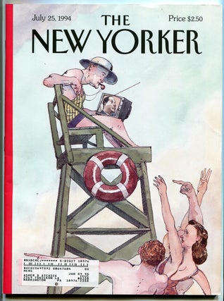 Item #541460 The New Yorker – Vol. LXX, No. 22, July 25, 1995. John BERGER, Jack Winter, Craig...