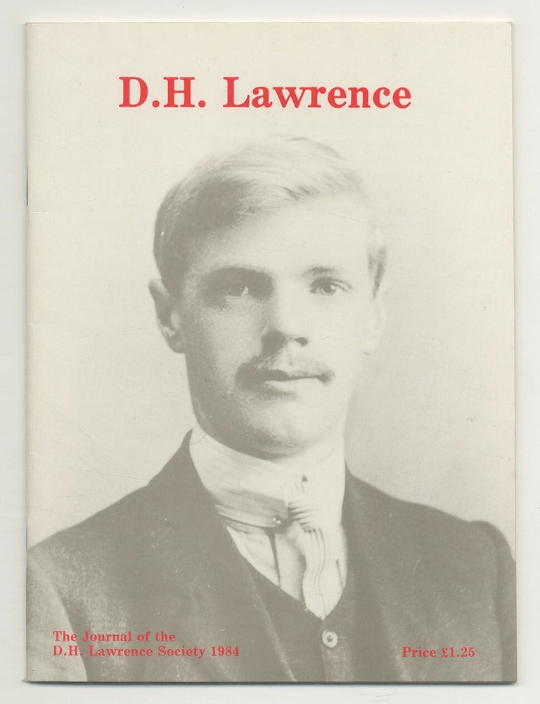 Item #541692 The Journal of the D.H. Lawrence Society 1984