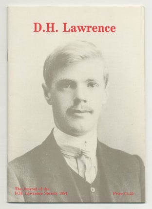 Item #541692 The Journal of the D.H. Lawrence Society 1984