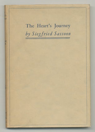Item #541739 The Heart's Journey. Siegfried SASSOON