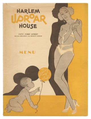 Item #541742 [Menu and Wine List]: Harlem Uproar House