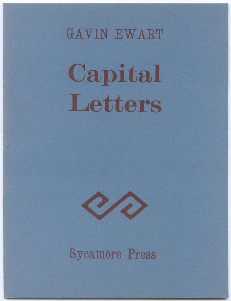 Capital Letters | Gavin EWART