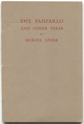 Item #541920 The Fanfarlo and Other Verse. Muriel SPARK