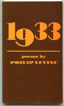 Item #542182 1933. Philip LEVINE