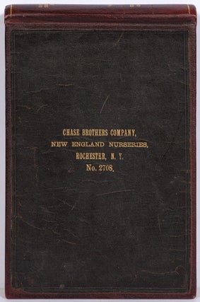 Item #542184 Color Lithographic Salesman’s Sample Book: Chase Brothers Company, New England...