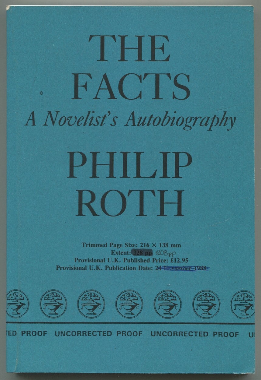 The Facts: A Novelist's Autobiography | Philip ROTH