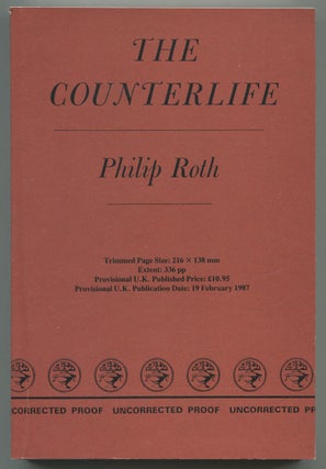 Item #542246 The Counterlife. Philip ROTH
