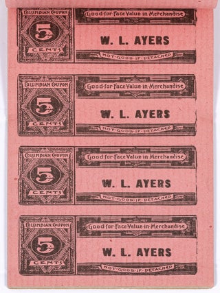 $25.00. Columbian Coupon Pass Book