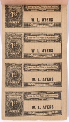 $25.00. Columbian Coupon Pass Book