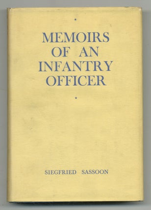 Item #542705 Memoirs of an an Infantry Officer. Siegfried SASSOON