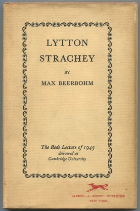 Item #542816 Lytton Strachey. Max BEERBOHM