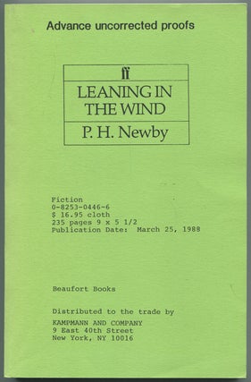 Item #543073 Leaning in the Wind. P. H. NEWBY
