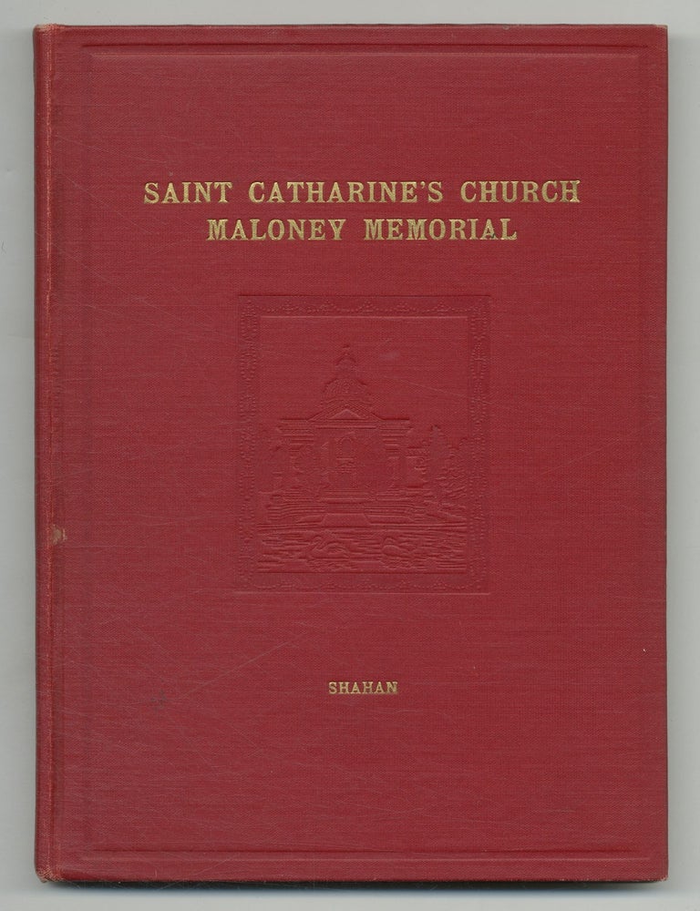 Saint Catharine's Church (Maloney Memorial) Spring Lake, N.J. History and Guide. Thomas J. SHAHAN.