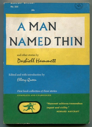 Item #543484 A Man Named Thin and Other Stories. Dashiell HAMMETT