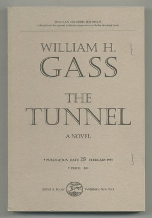 Item #543660 The Tunnel. William H. GASS