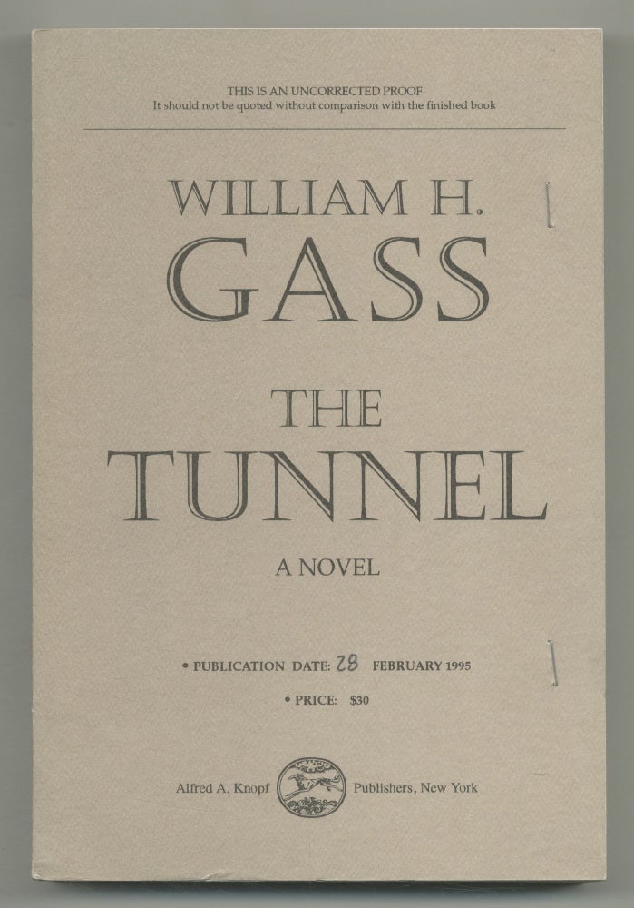 The Tunnel. William H. GASS.