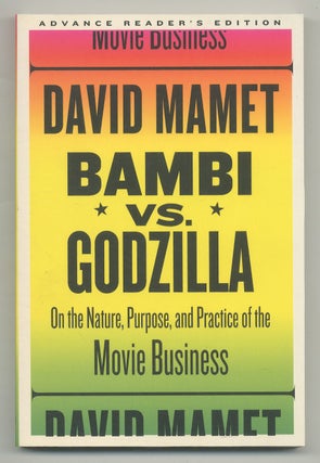 Item #543773 Bambi vs. Godzilla. David MAMET