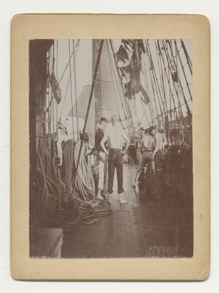 53 Photographs onboard U.S.S. Enterprise, 1888-1890
