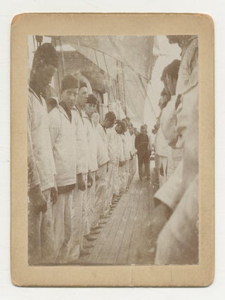 53 Photographs onboard U.S.S. Enterprise, 1888-1890