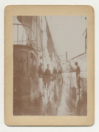 53 Photographs onboard U.S.S. Enterprise, 1888-1890