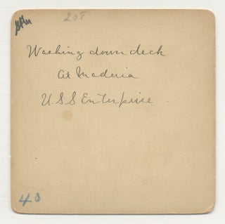 53 Photographs onboard U.S.S. Enterprise, 1888-1890