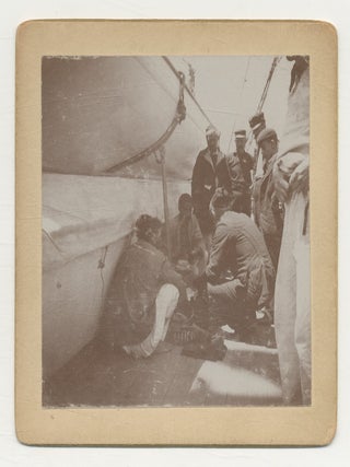 53 Photographs onboard U.S.S. Enterprise, 1888-1890