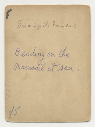 53 Photographs onboard U.S.S. Enterprise, 1888-1890