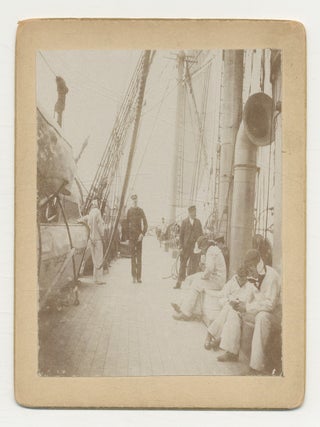 53 Photographs onboard U.S.S. Enterprise, 1888-1890