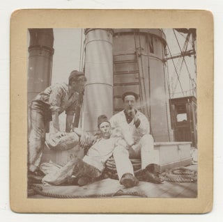 53 Photographs onboard U.S.S. Enterprise, 1888-1890